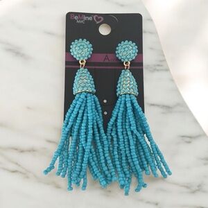 Beaded Tassel Earrings